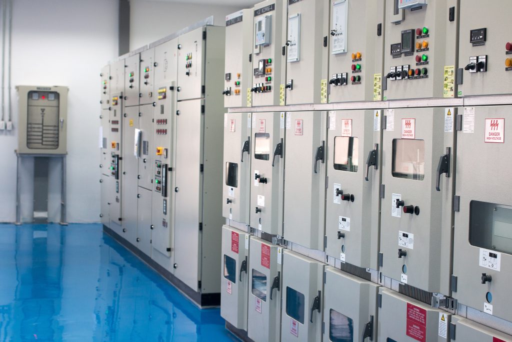 Electrical Equipment Layout - Electrical Rooms Desalination Plant - MEP ...